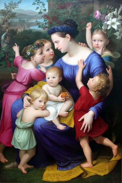 The Family of the Artist by Friedrich Wilhelm Herbig